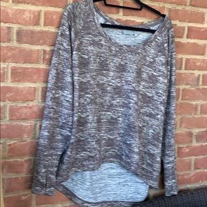 Athleta high low sweatshirt